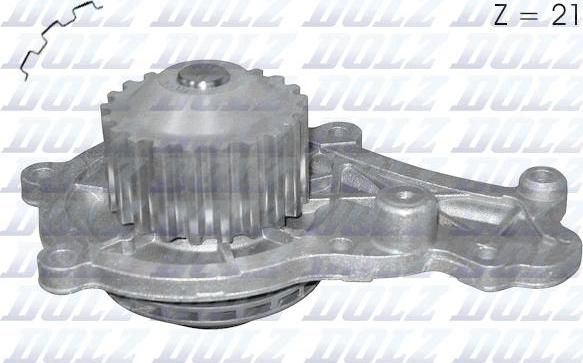 DOLZ C122 - Pompe à eau parts5.com