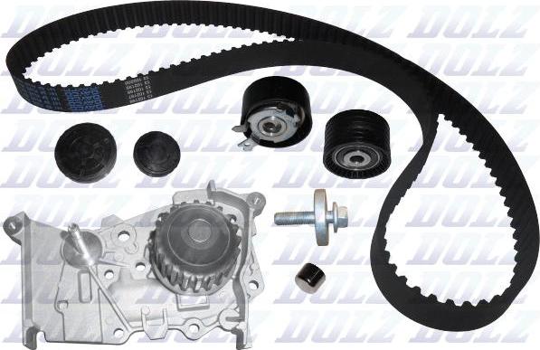 DOLZ KD046 - Water Pump & Timing Belt Set parts5.com