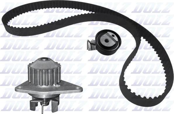 DOLZ KD061 - Water Pump & Timing Belt Set parts5.com