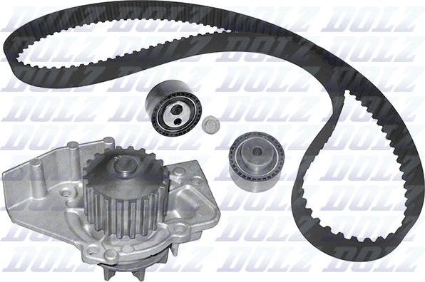 DOLZ KD008 - Water Pump & Timing Belt Set parts5.com