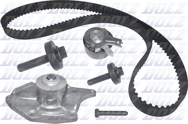 DOLZ KD003 - Water Pump & Timing Belt Set parts5.com