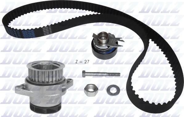 DOLZ KD031 - Water Pump & Timing Belt Set parts5.com