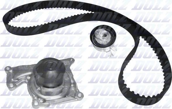 DOLZ KD113 - Set pompa apa + curea dintata parts5.com