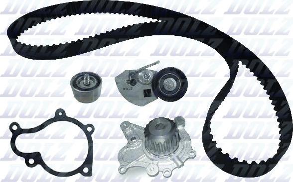 DOLZ KD183 - Set pompa apa + curea dintata parts5.com