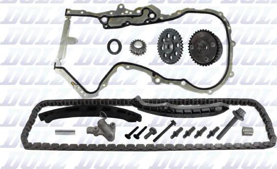 DOLZ SKCA008V - Komplet krmilne verige parts5.com