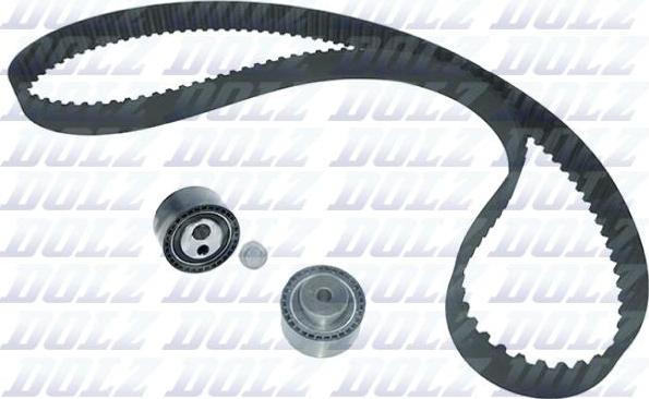 DOLZ SKD008 - Timing Belt Set parts5.com