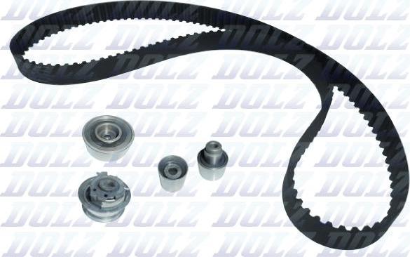 DOLZ SKD100 - Set curea de distributie parts5.com