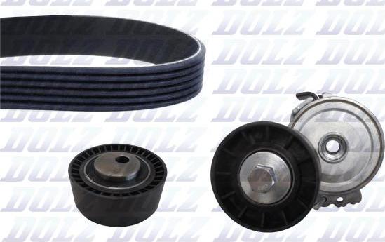 DOLZ SKD209A - Set curea de distributie parts5.com