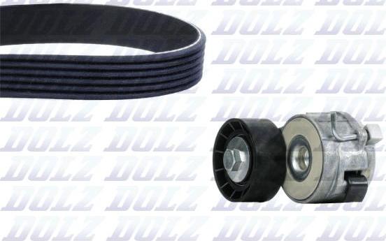 DOLZ SKD205A - Set curea de distributie parts5.com