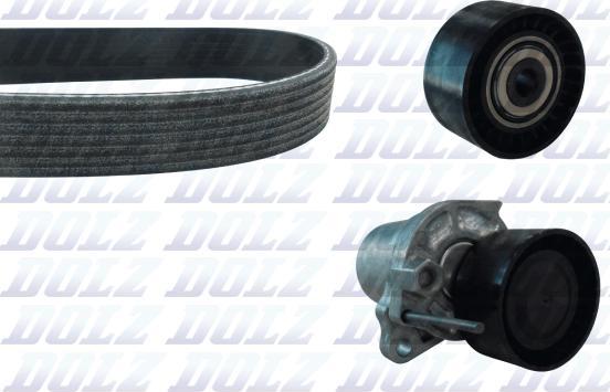 DOLZ SKD200A - Комплект ремня ГРМ parts5.com