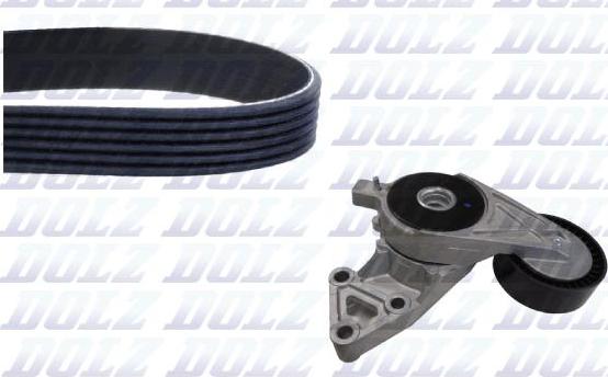 DOLZ SKD214A - Set curea de distributie parts5.com