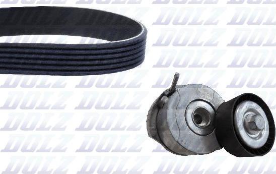 DOLZ SKD215A - Timing Belt Set parts5.com