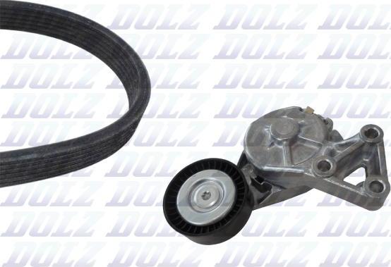 DOLZ SKD217A - Zestaw paska rozrządu parts5.com