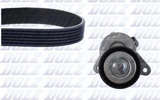 DOLZ SKD226A - Zestaw paska rozrządu parts5.com