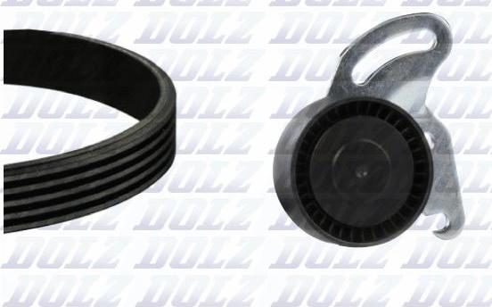 DOLZ SKD221A - Fogasszíjkészlet parts5.com