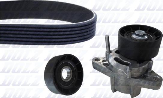 DOLZ SKD228A - Timing Belt Set parts5.com