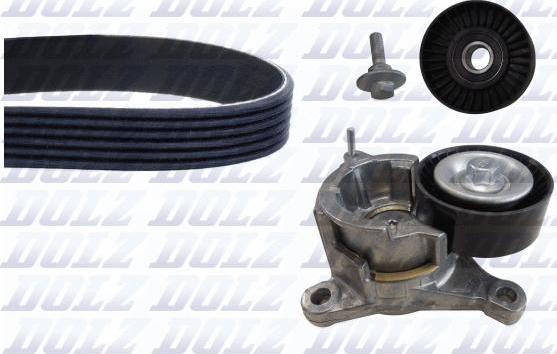 DOLZ SKD223A - Set curea de distributie parts5.com