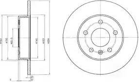 A.B.S. 16955 - Disc frana parts5.com