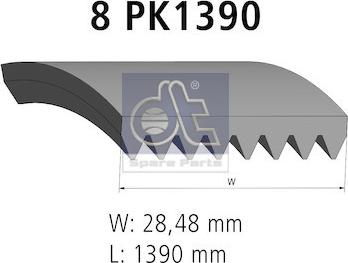 DT Spare Parts 4.80752 - Moniurahihna parts5.com