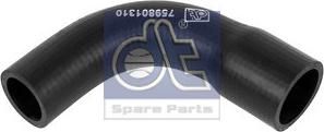 DT Spare Parts 2.15123 - Σωλήνας ψυγείου parts5.com