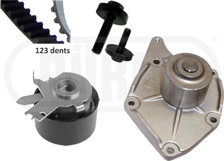 DÜRER PA161106A - Αντλία νερού + σετ οδοντωτού ιμάντα parts5.com