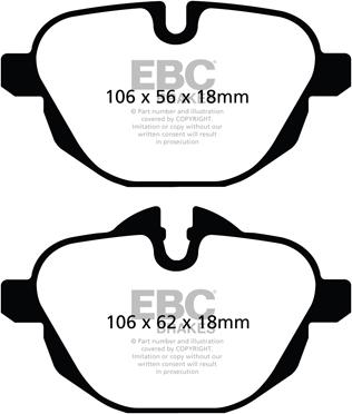 EBC Brakes DP42047R - Komplet zavornih oblog, ploscne (kolutne) zavore parts5.com