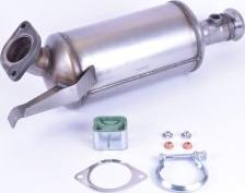 EEC DPF038 - Filtru funingine / particule, sist.de esapament parts5.com