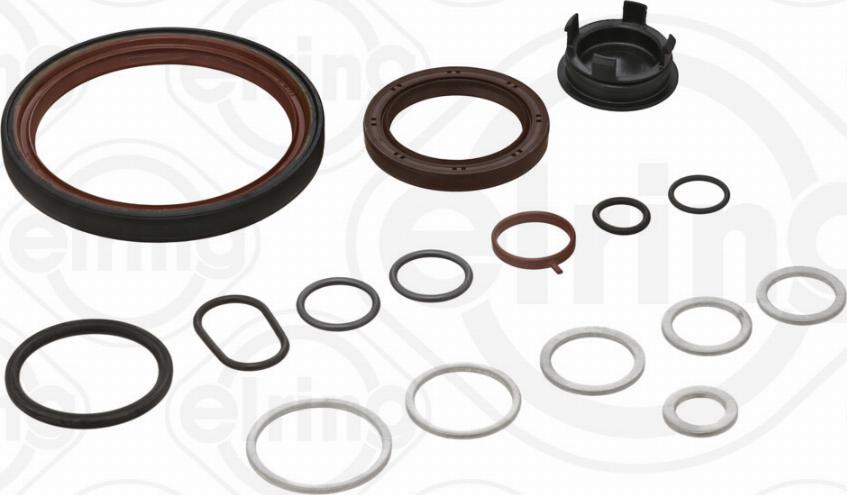 Elring 597.490 - Zestaw uszczelek, skrzynia korbowa parts5.com