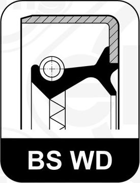 Elring 006.564 - Brtveni prsten vratila, diferencijal parts5.com