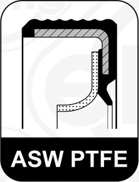 Elring 354.390 - Shaft Seal, crankshaft parts5.com