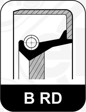 Elring 283.983 - Shaft Seal, crankshaft parts5.com