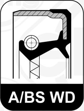 Elring 906.060 - Těsnicí kroužek hřídele, diferenciál parts5.com