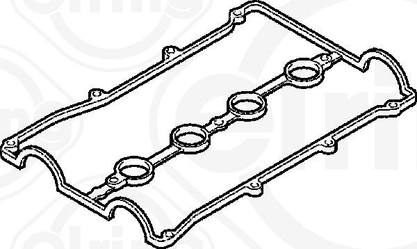 Elring 166.600 - Garnitura, capac supape parts5.com