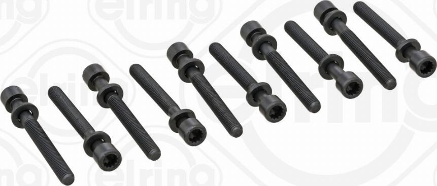 Elring 819.817 - Bolt Kit, cylinder head parts5.com