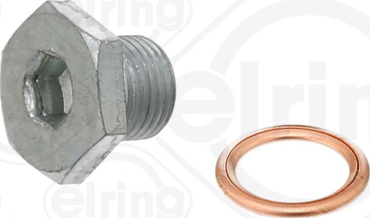 Elring 877.950 - Βιδωτή τάπα, λεκάνη λαδιού parts5.com