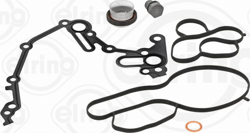 Elring 308.590 - Zestaw uszczelek, skrzynia korbowa parts5.com