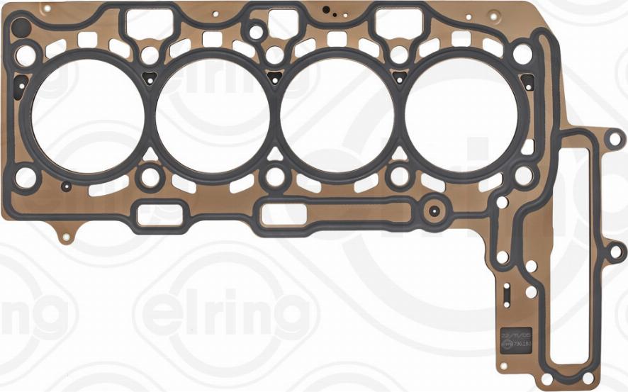 Elring 796.280 - Gasket, cylinder head parts5.com