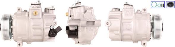 Elstock 51-0123 - Compressor, air conditioning parts5.com