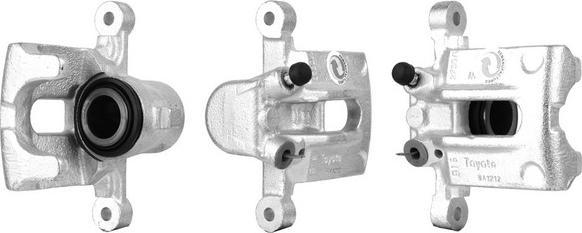 Elstock 86-0872 - Brzdový strmeň parts5.com