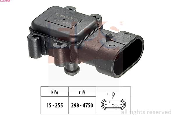 EPS 1.993.064 - Luftdrucksensor, Höhenanpassung parts5.com