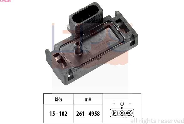 EPS 1.993.001 - Luftdrucksensor, Höhenanpassung parts5.com