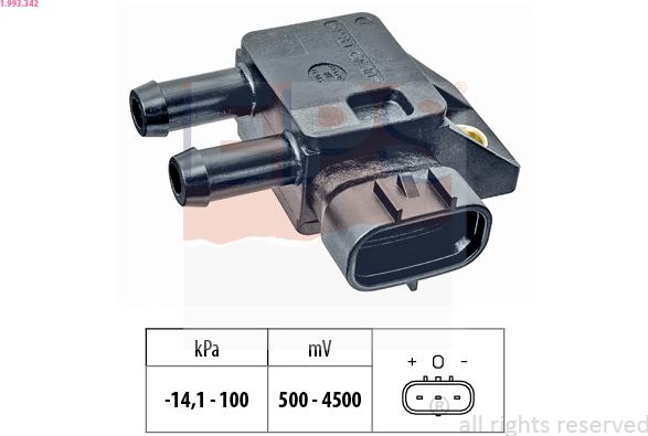 EPS 1.993.342 - Andur, heitgaasisurve parts5.com