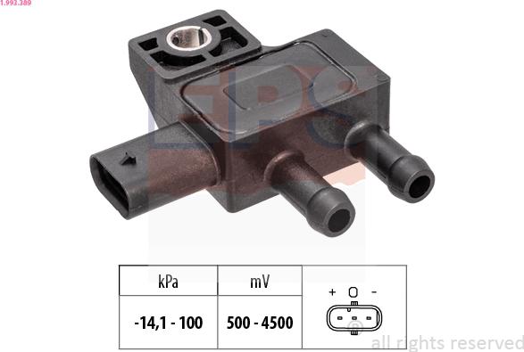 EPS 1.993.389 - Senzor presiune aer parts5.com