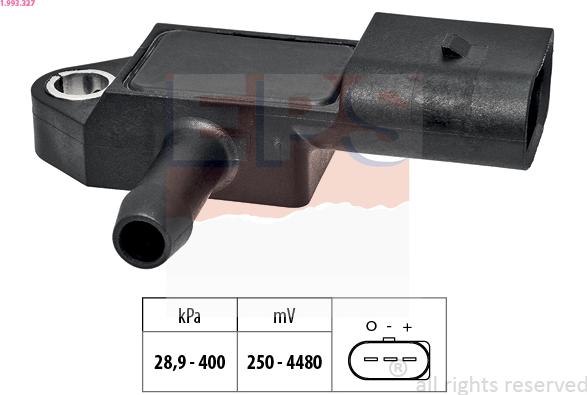 EPS 1.993.327 - Senzor presiune aer parts5.com