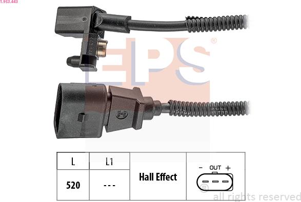 EPS 1.953.443 - Andur, väntvõll parts5.com