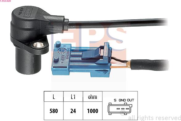 EPS 1.953.620 - Impulzusadó, főtengely parts5.com