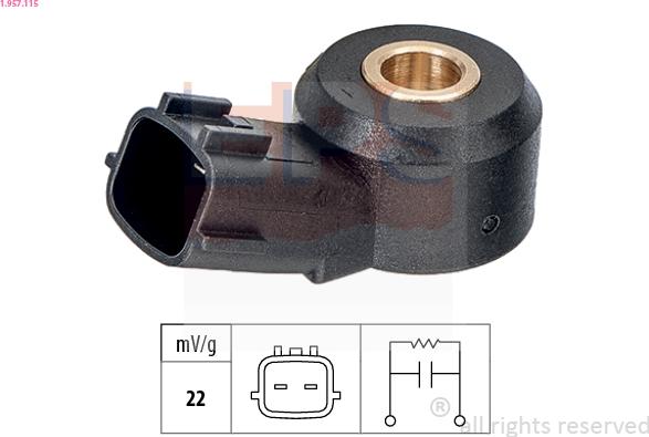 EPS 1.957.115 - Knock Sensor parts5.com