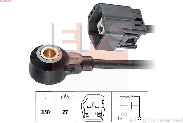 EPS 1.957.187 - Knock Sensor parts5.com