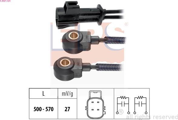 EPS 1.957.131 - Knock Sensor parts5.com