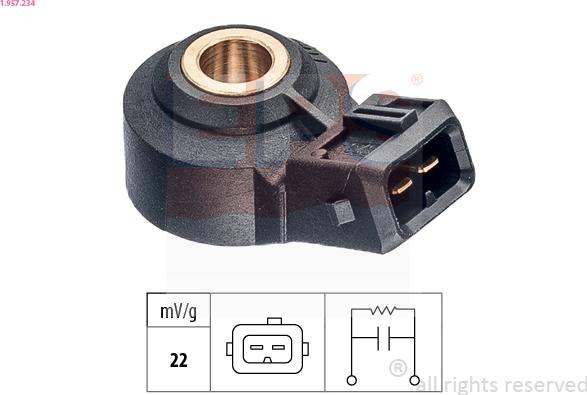 EPS 1.957.234 - Knock Sensor parts5.com